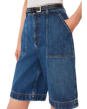Whistles Raya Longline Shorts - Blue