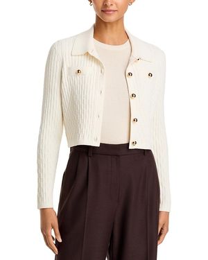 Toccin Posie Collared Jacket - White