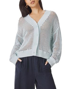 Splendid Camellia Cardigan Sweater - Gray