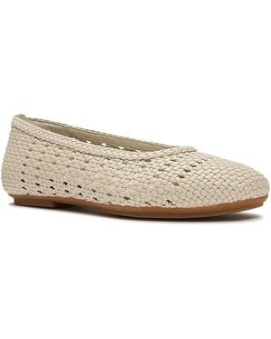 Fitflop Delicato Woven Ballet Flats - Natural