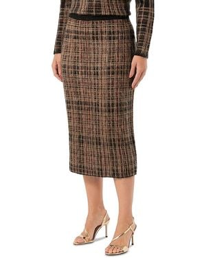Marina Rinaldi Mrnfiamma Midi Skirt - Multicolor
