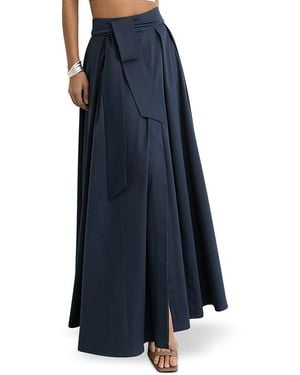 Reiss Simone Maxi Skirt - Blue