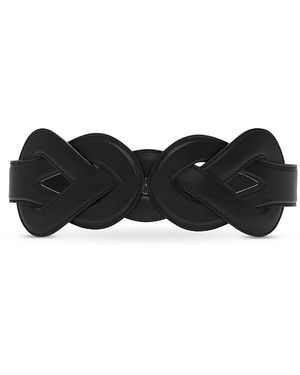 Altuzarra Loopy Leather Belt - Black