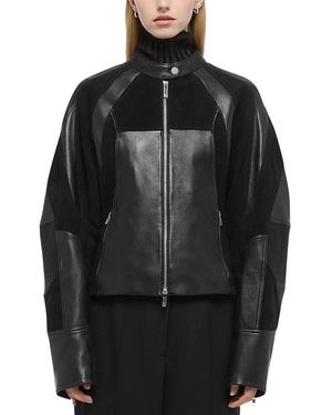 Helmut Lang Bmx Leather Jacket - Black