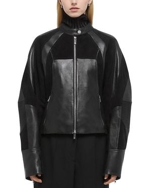 Helmut Lang Bmx Leather Jacket - Black