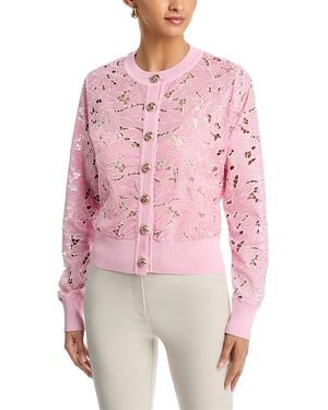 Generation Love Erin Emb Ggt Cardigan Sweater - Red