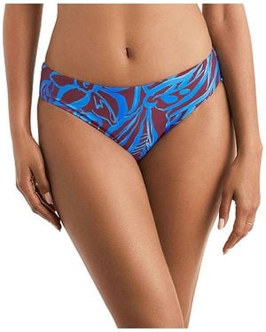 Mimi Flamingo Logan Swim Bottom - Blue