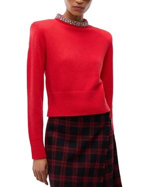 Pinko Berlino Crewneck Sweater - Red
