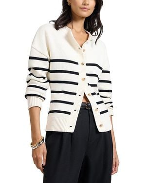 Onia Cotton Fitted Cardigan - White