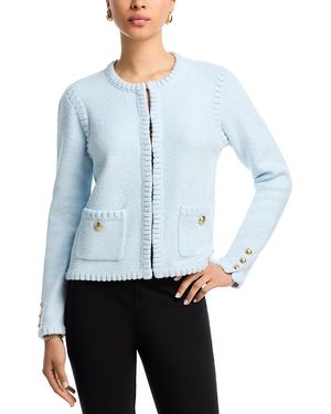 Aqua Bobble Cardigan - Blue