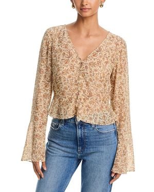 PAIGE Mila Blouse - Blue
