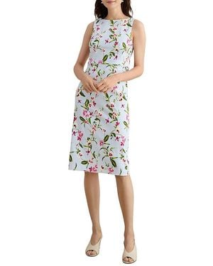 Hobbs Petites Freda Floral Shift Dress - Multicolor