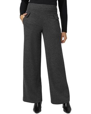 Hue Wide Leg Pants - Black