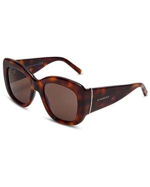 Givenchy Butterfly Sunglasses, 53Mm - Brown