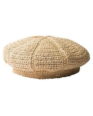 Prada Crochet Cap - White