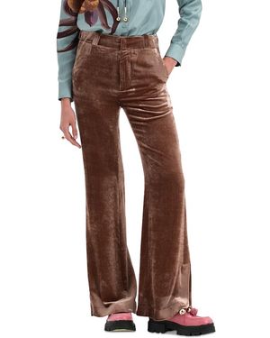 La DoubleJ Slit Pants - Brown