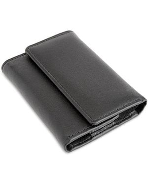 ROYCE New York Leather Key Case Organizer - Gray