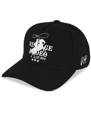 Vintage Havana Rodeo Trucker Hat - Black