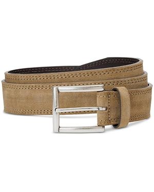 Allen Edmonds Bourbon Street Leather Belt - Natural