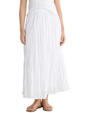 NIC+ZOE Crinkle Skirt - White