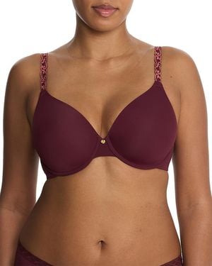 Natori Pure Luxe Full Fit Contour Bra - Purple