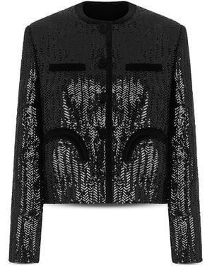 Blazé Milano All About You Shamo Bolero Jacket - Black