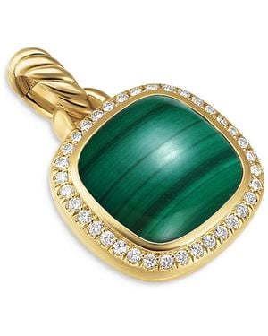 David Yurman Albion Pendant - Green