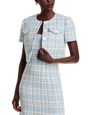 Toccin London Cropped Jacket - Blue