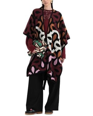 La DoubleJ Maiolika Wool Robe - Black