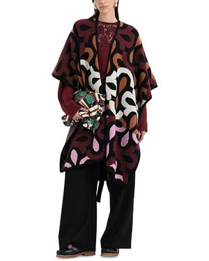 La DoubleJ Maiolika Wool Robe - Black