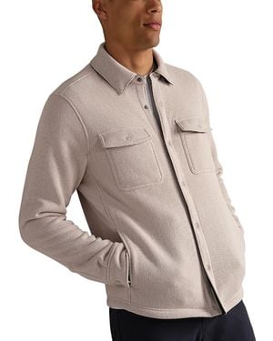 Rhone Fleece Shacket - Brown
