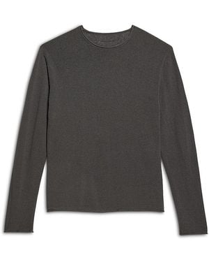 Helmut Lang Textured Crew - Gray