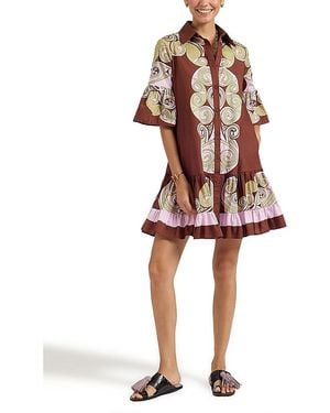 La DoubleJ Choux Dress Placee - Red