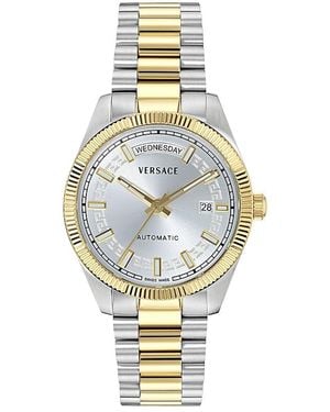Versace Millenyium Automatic Bracelet Watch, 40Mm - Metallic