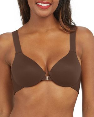 Spanx Bra-Llelujah! Chestnut Lightly Lined Full Coverage Bra Erk81 - Brown