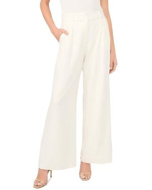 Ted Baker Beatrice Pleated Wide Leg Pants - White
