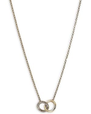 John Hardy 14K Jh Essentials Linked Circles Pendant Necklace - Metallic