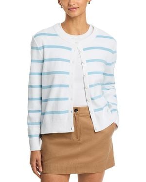 Saint James Perpignan Cotton Cardigan - Blue