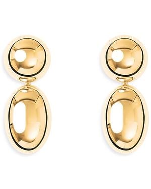 LIE STUDIO Klara Drop Earrings - Metallic