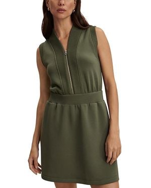 Varley Polyanna Half Zip Dress - Green