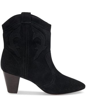 Ba&sh Casey Pull On High Heel Boots - Black