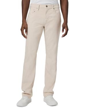 PAIGE Normandie Straight Fit Jeans - Natural