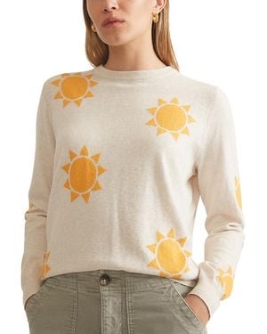 Marine Layer Kai Icon Sweater - Natural