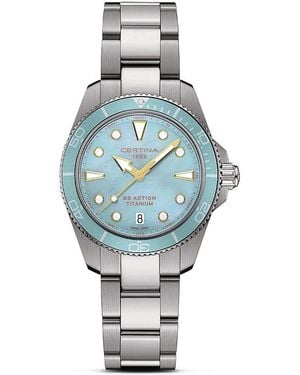 Certina Ds Action Lady Watch, 35Mm - Blue