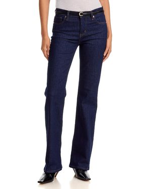 FRAME The Rodeo Low Rise Bootcut Jeans - Blue
