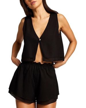NEGATIVE Island Play Top - Black