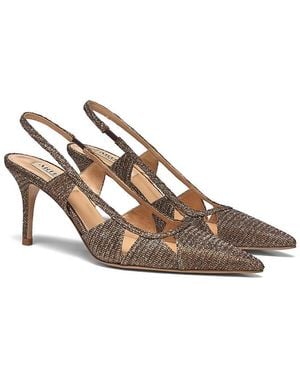 Arteana Savona 75 Slingback Pump Glitter - Brown