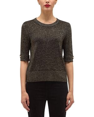 Hobbs Leanne Sparkle Sweater - Black