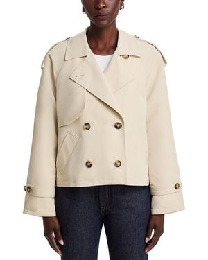 Vero Moda Chloe Short Trench Jacket - Natural