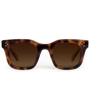 Krewe Celeste Square Sunglasses, 46Mm - Brown
